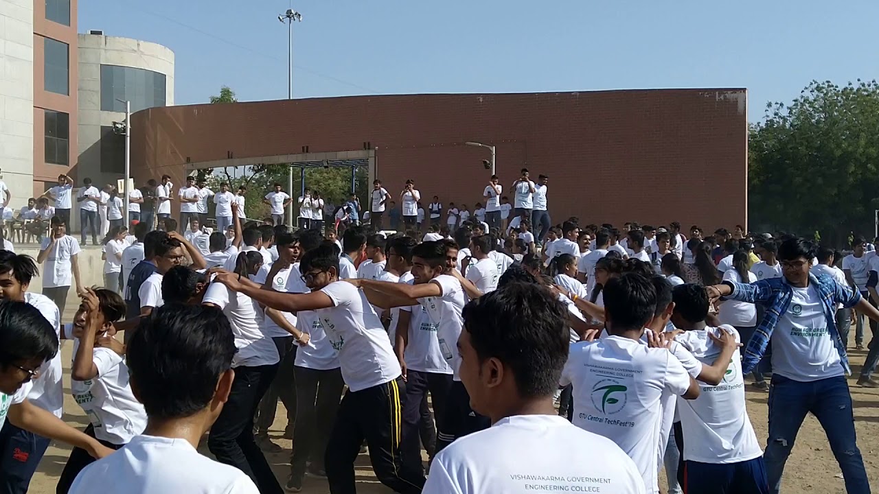 GTU central techfest 2k19 | vgec | RUN FOR CLEAN ENVIRONMENT