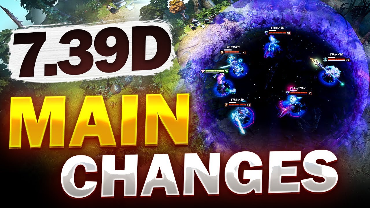 Dota 2 NEW 7.39d Patch - Main Changes! - YouTube