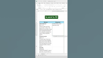 AI response in Excel #ai #shorts #excel #microsoft #short #formula1 #like #video  @TechnologyGyan