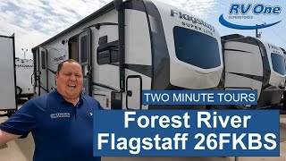 Forest River Flagstaff 26FKBS Travel Trailer Tour by RV Tours by RV One 681 views 1 year ago 2 minutes, 5 seconds