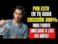 Hombres Mayores 50 :¡Dejen De Beber Solo Agua! Añade Esto Para Mejorar La Circulación Y La Vitali