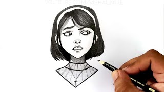 Short Hair Girl Drawing Images  Free Download on Freepik