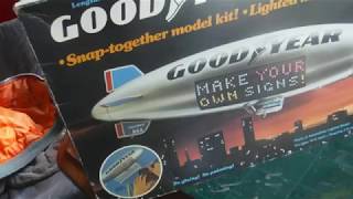 REVELL:  GoodYear Blimp kit  PART 4 of 8.