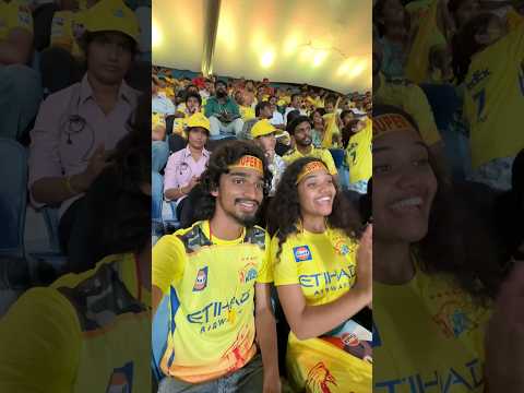 CSK 💛win pannitanga 💯😱#csk #cricket #ipl #girl #dhoni thumbnail