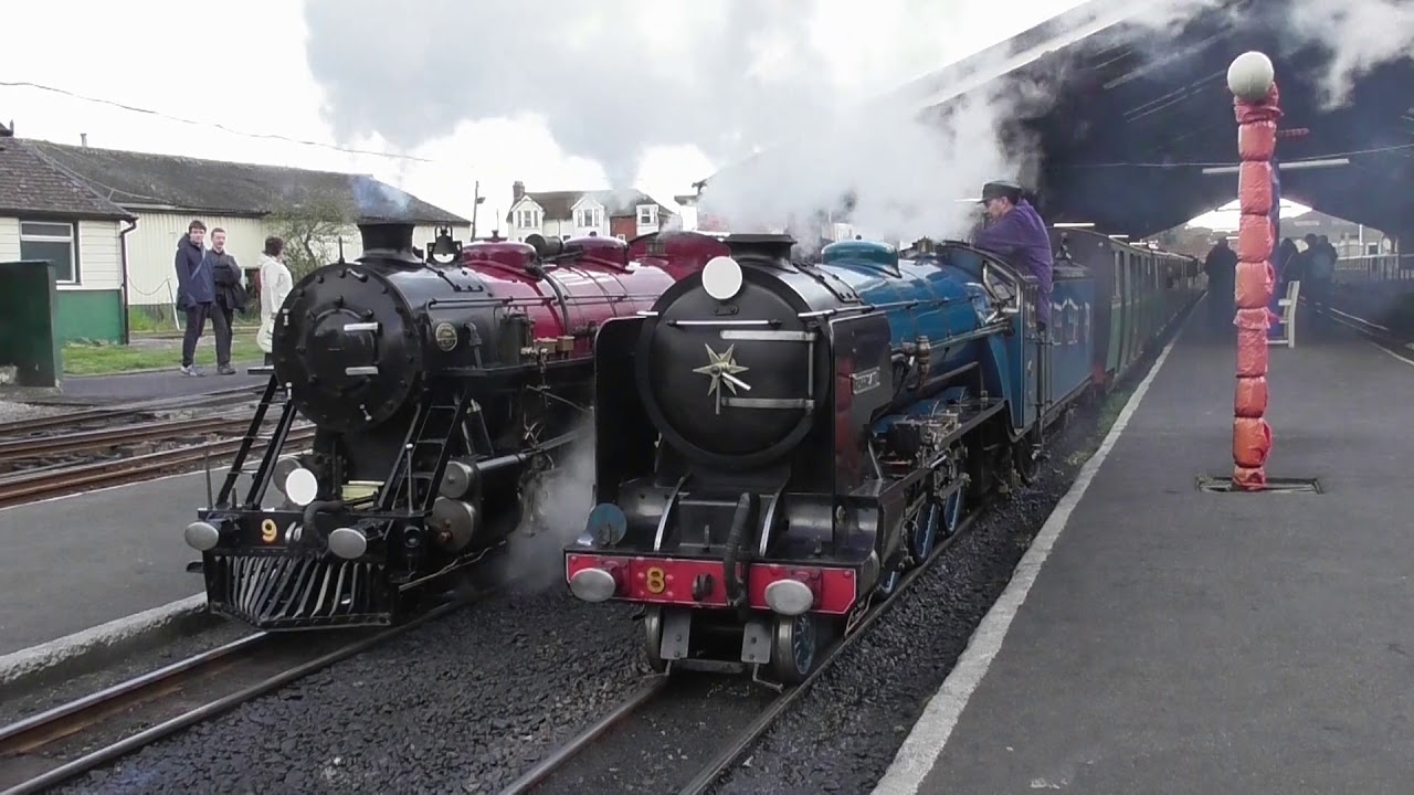 Rh&dr Loco Roster RH&DR Changing Locomotives in Romney - YouTube