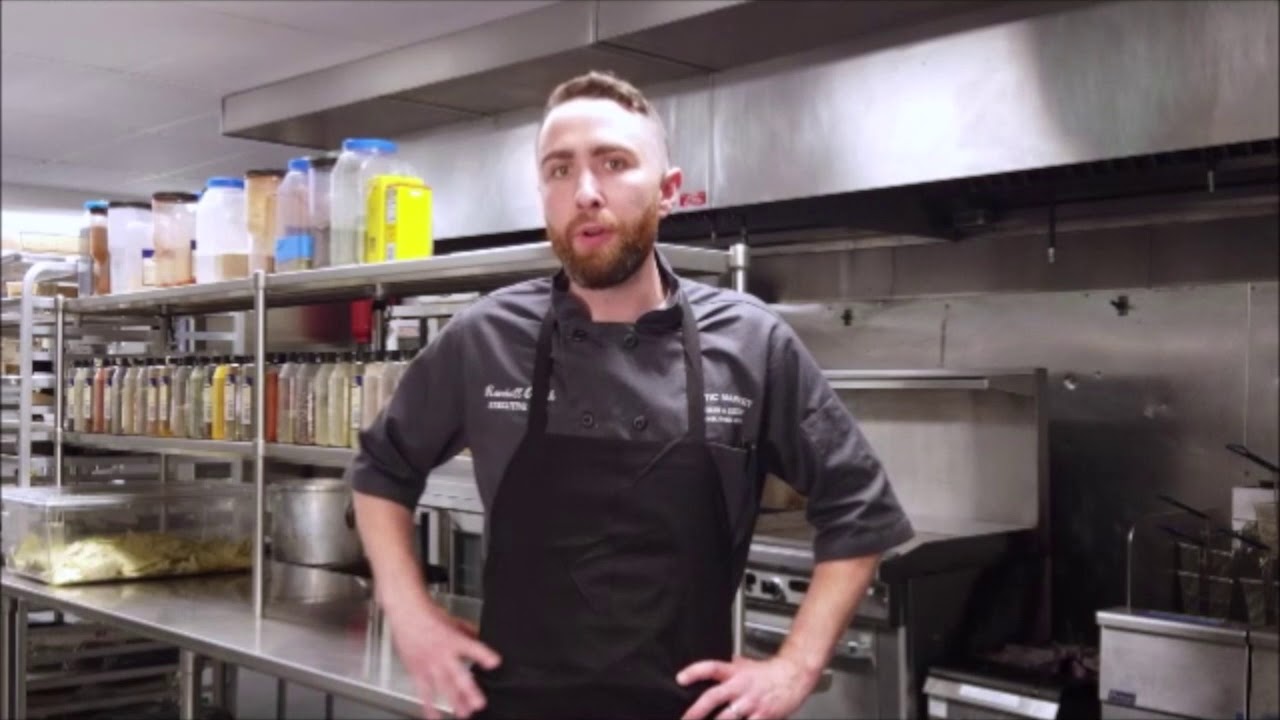 Westport CT,  Mystic Market's Chef Randall Obach give us a quick tour of his incredible kitchen!