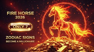 Only 7 Chinese Zodiacs Who Get RICH in 2026 Fire Horse Year | Fengshui Wisdom