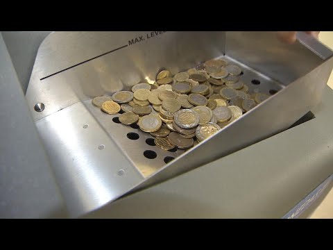 Video: ¿Puede el banco tener una máquina contadora de monedas?