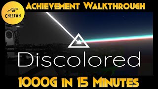 Discolored - Achievement Walkthrough (1000G IN 15 MINUTES)