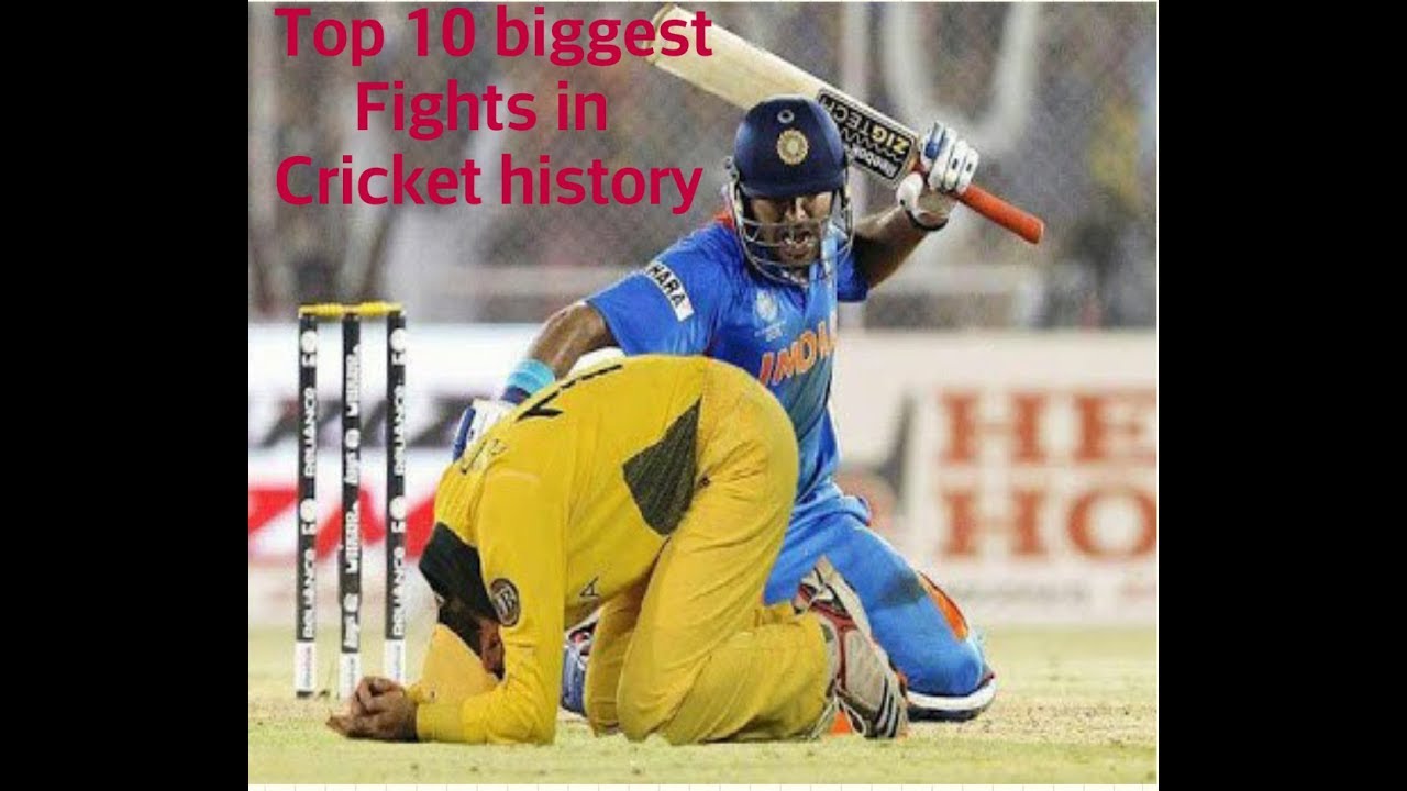 TOP 10 BIGGEST FIGHTS IN CRICKET HISTORY INTENCE FIGHTS IN CRICKET