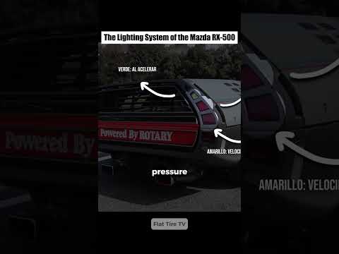 The Mazda RX-500's Incredible Lighting System