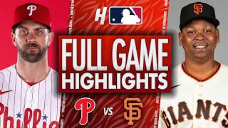 Philadelphia Phillies vs San Francisco Giants - FULL GAME HIGHLIGHTS 🔥 April 6, 2026 MLB Season