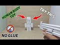 How To Make a Paper Human Body Toy Easy and Simple || paper crafts || Origami crafts