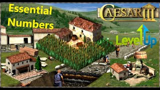 Caesar 3 - Essential Numbers to Improve your Gameplay