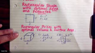 MAP4C1-06a Optimize V and SA