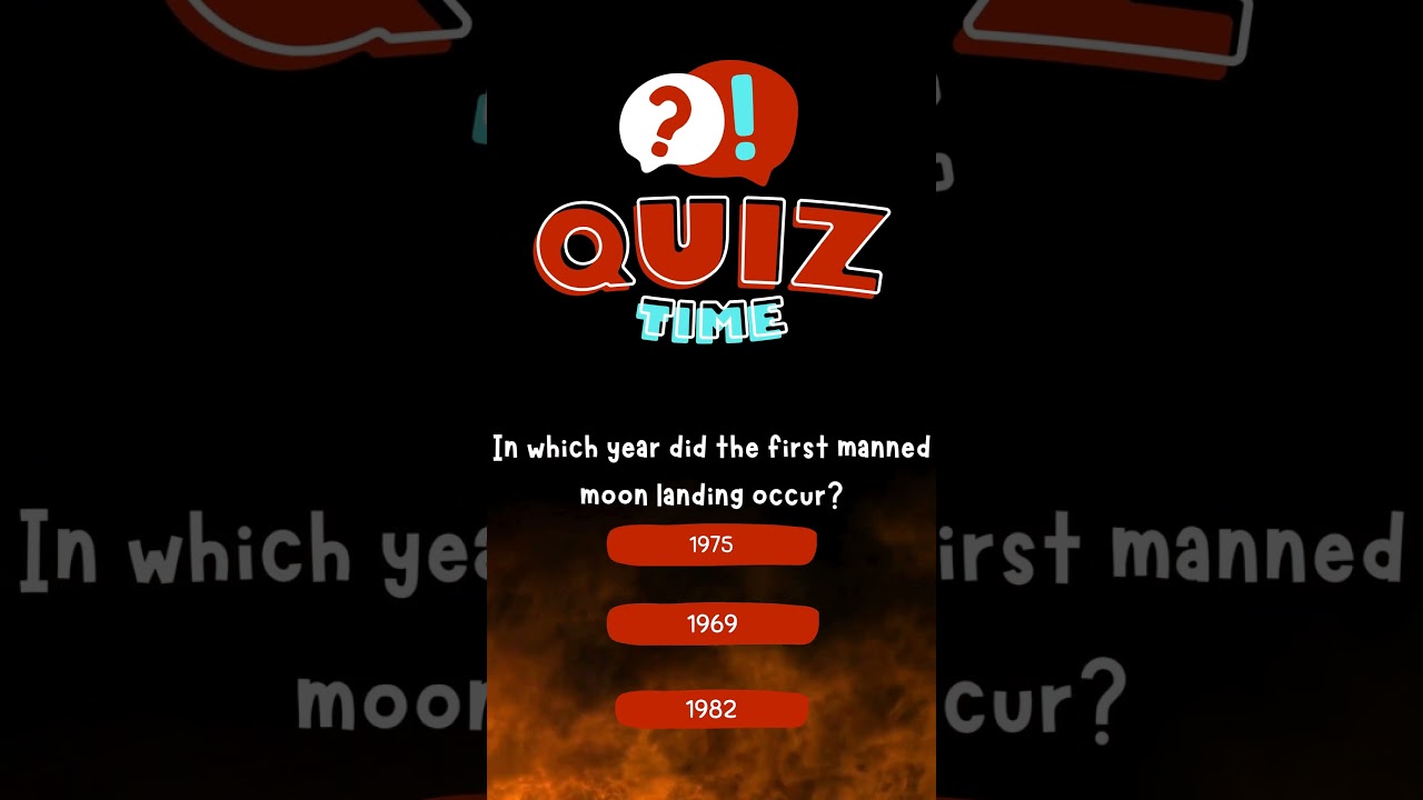 MOON LANDING TRIVIA GAME 🌚🤔🤯