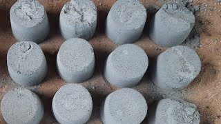 Soft Fine Sand Cement Big Cups Crumble In Water/PastePlay/PGN ASMR