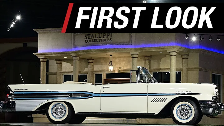 FIRST LOOK - 1957 Pontiac Bonneville Convertible - BARRETT-JACKSON 2022 PALM BEACH AUCTION