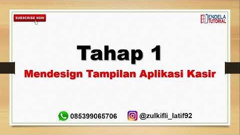 Membuat Aplikasi Kasir di Microsoft Excel Part 1