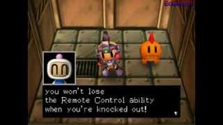 (N64) BomberMan 64 - The Second Attack - Walkthrough Part 9 - Find Custom Parts (3/3) (100%)