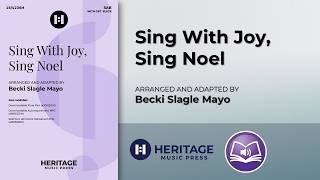 Sing With Joy, Sing Noel (SAB) | Becki Slagle Mayo