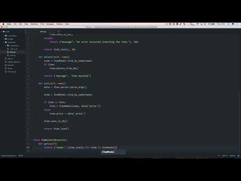 11. Easily displaying the ItemList resource with SQLAlchemy. #sqlalchemy #sql #education #programmer