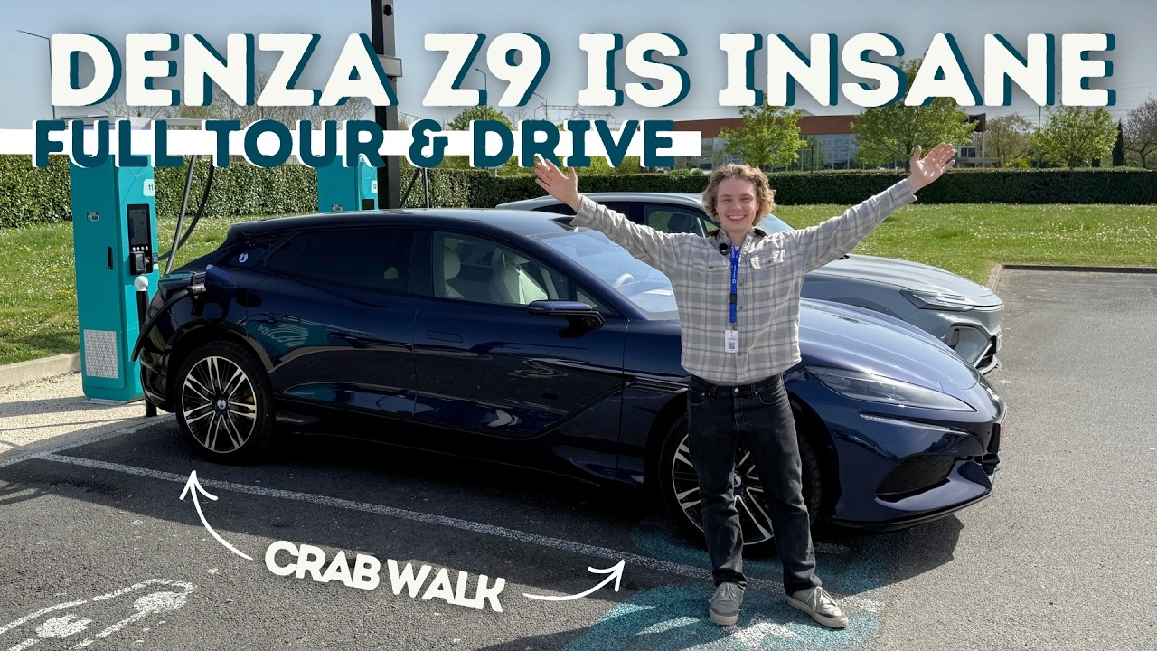 This Is Crazy! Denza Z9 Full Tour & First Drive – 1MW+ Charging