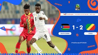 South Sudan 🆚 Congo Highlights - #TotalEnergiesAFCONU20 group ...