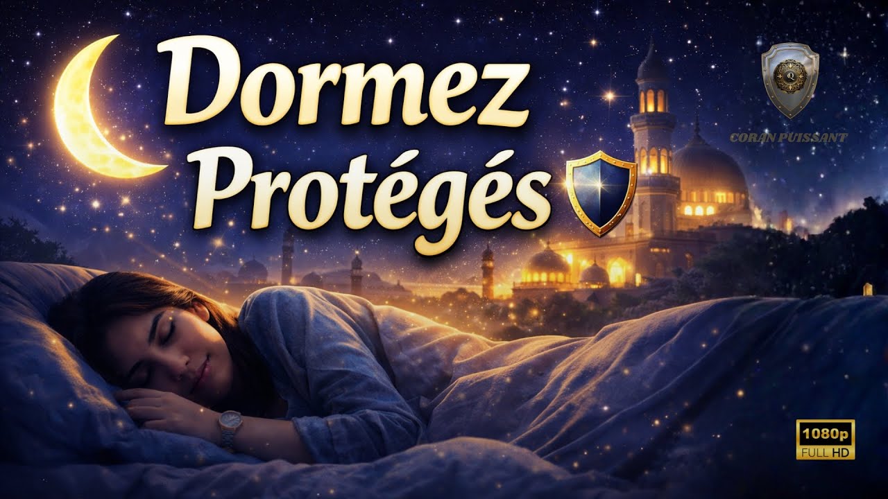 Contre le mal | Dormez protégés avec Ayat al-Kursi (Coran 2:255) et sa double barrière spirituelle🪬