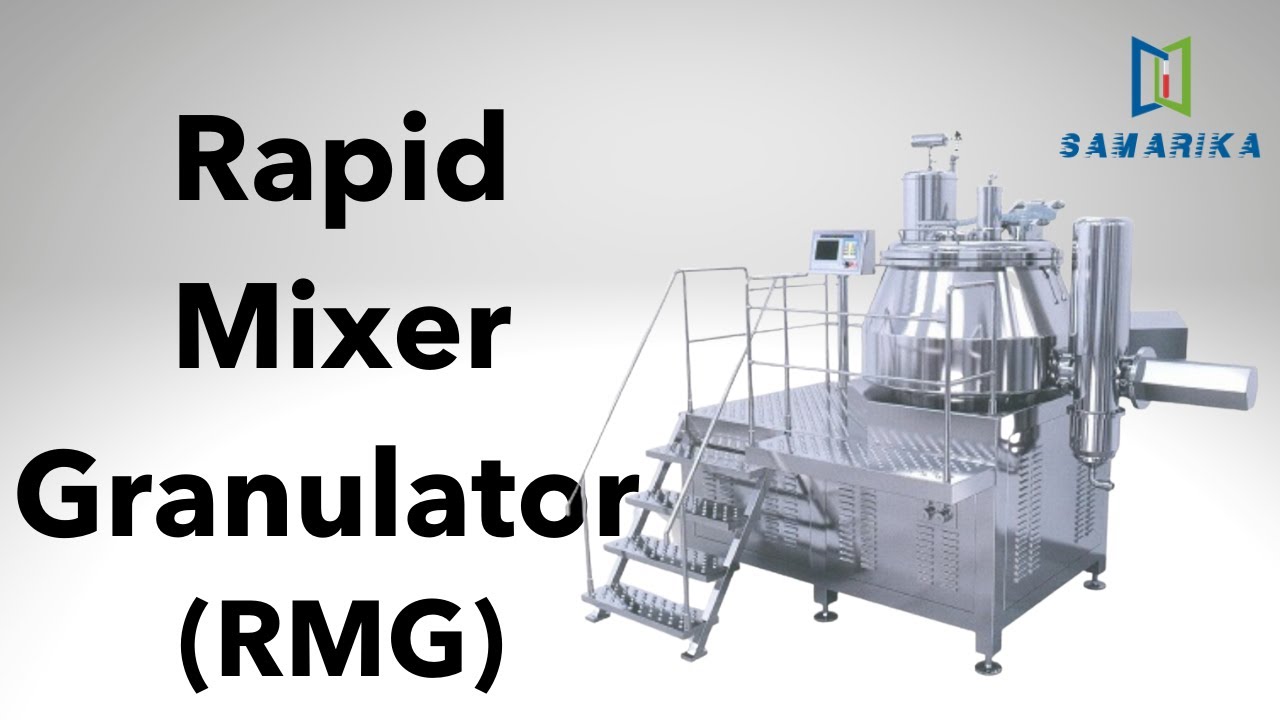 Rapid Mixer Granulation RMG YouTube Rapid Mixer Granulation RMG YouTube