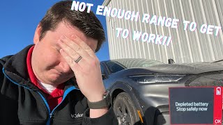 Running out of charge in 2021 Mustang Mach-E?!?