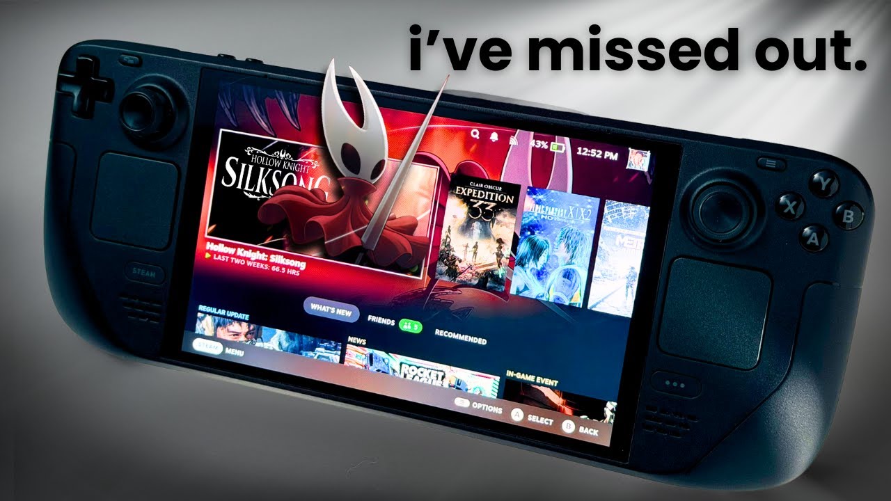 OLED-телевизор Steam Deck в 2025 году: изменил мой подход к играм.