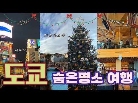 일본여행-도쿄 지유가오카, 나카메구로(스타벅스 리저브),긴자, 요코하마 숨은명소 걷기
