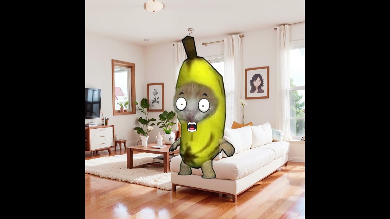 Banana Cat 🍌🐱 Can't Rest Because Of Biker El Gato 🏍️🔊