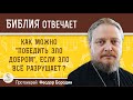 Как можно "победить зло добром", если зло все разрушает ?  Протоиерей Феодор Бородин