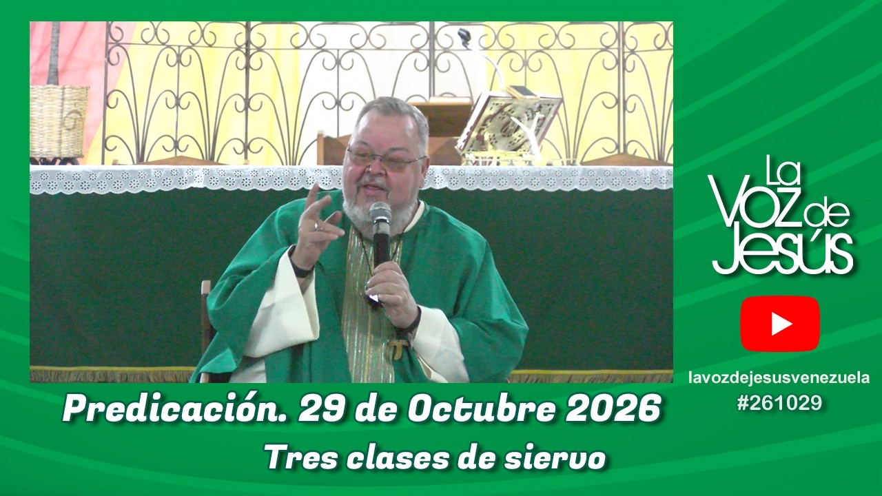 Predicación del Monseñor Roberto Sipols para La Voz de Jesús

Para más información de nuestro ministerio y redes sociales, visita https://linktr.ee/lavozdejesus

#sipols #lvdj #lavozdejesus #catolicos