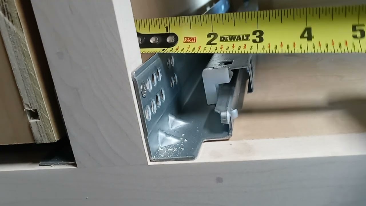 Instalacion de correderas sierre suave tipo blum parte(2) suscribete.