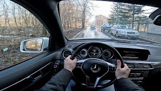 2012 Mercedes-Benz C 180 1.6L (156) POV TEST DRIVE