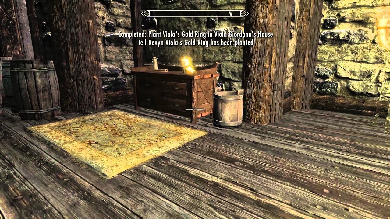 Where to put Violas Ring Skyrim YouTube