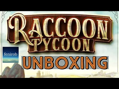 Raccoon Tycoon Board Game | “Serious” Unboxing ft. @ZuperJohn