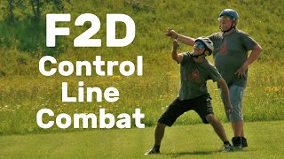 F2D Control Line Combat | 4K | Holešov 2025
