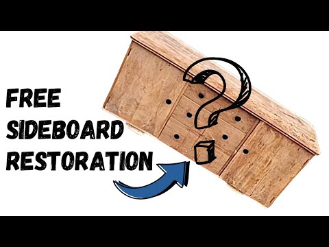 वीडियो: आधुनिक स्टोरेज जरूरतों के अनुकूल अपरिवर्तनीय विंटेज साइडबोर्ड