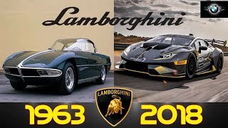 Lamborghini Evolution from 1963-2018