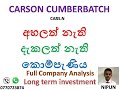 CARSON CUMBERBATCH PLC (CARS.N) - Company analysis with data base / Long term