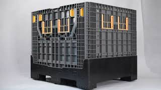 One-Person Operation! 🕒 How to Assemble Rulyda Foldable Large Container (FLC) in Seconds