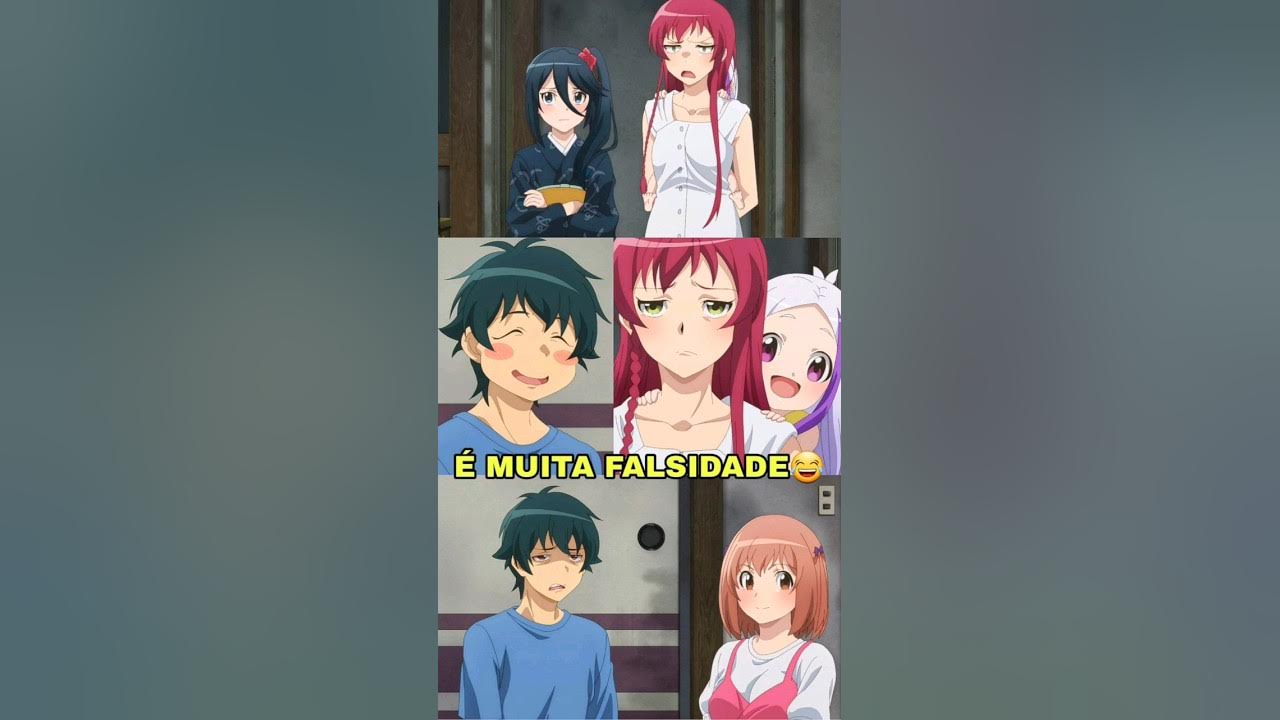 Você Continua Sendo Um Inútil 😂 (Dublado PT-BR 🇧🇷) Hataraku maou sama /  The Devil Is a Part-Timer 