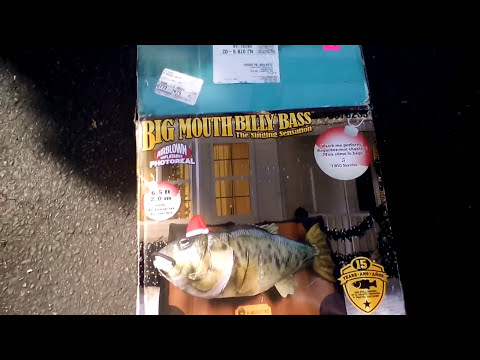 Goodwill Find Inflatable Billy Bass