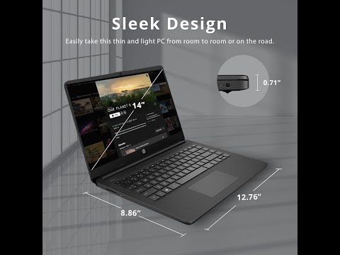 HP Stream 14" Lightweight Laptop | Compact, Affordable & Perfect for Everyday Tasks! 🌟🖥️