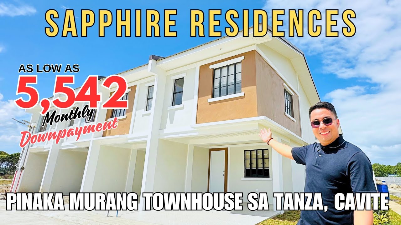 PINAKA MURANG TOWNHOUSE SA TANZA CAVITE | FOR AS LOW AS 5,542 MONTHLY DP | THRU PAGIBIG FINANCING