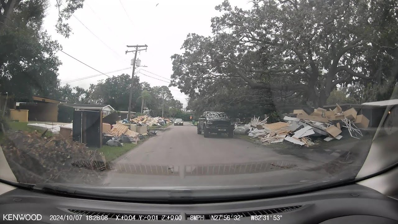 10-7-24 Houses impacted by Hurricane Helene 